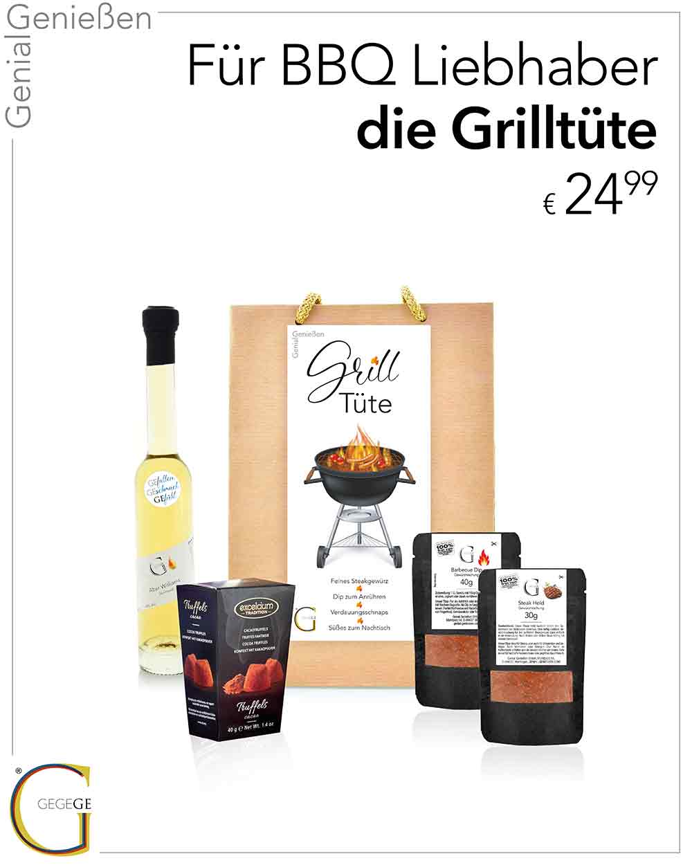 Grill Tüte Geschenk