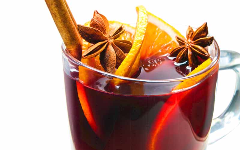 Genial Genießen Glüh Gin Rezept für 4 Personen - Detailaufnahme