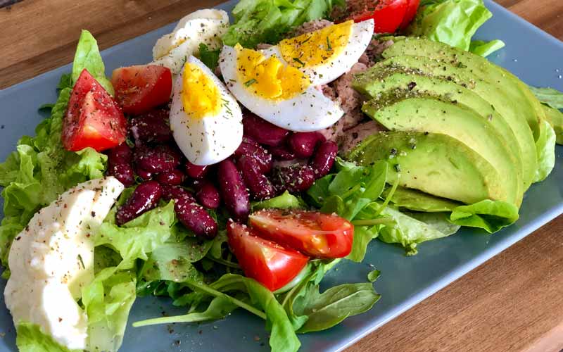 After-Workout Salat - Salatrezept
