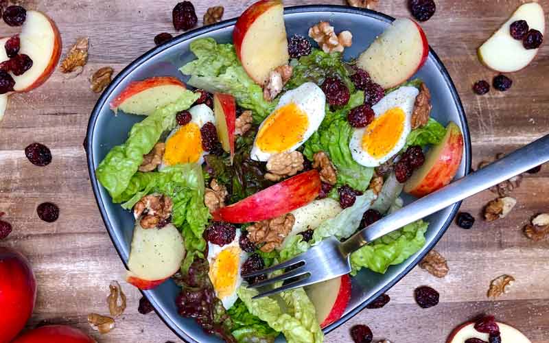 Cranberry-Apfel Salat - Salatrezept