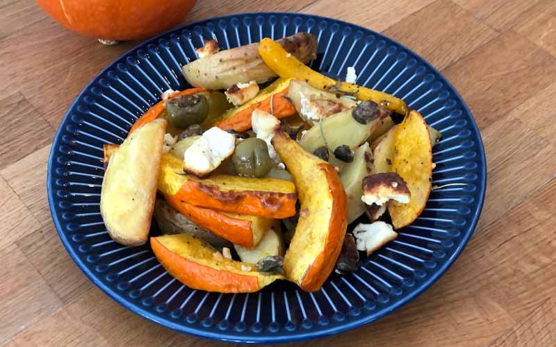 Kürbis-Kartoffel Wedges - Rezept