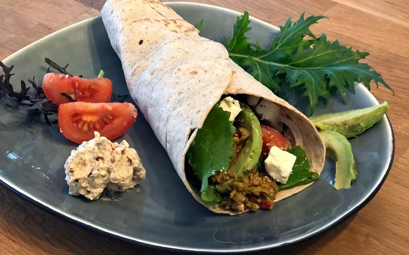Machu Picchu Wrap - Rezeptfoto