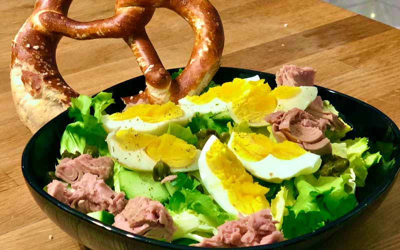 Thunfisch-Ei Salatrezept