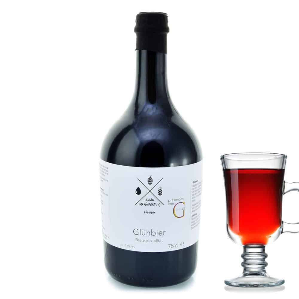 Genial Genießen Glühbier mit Glas - große Ansicht