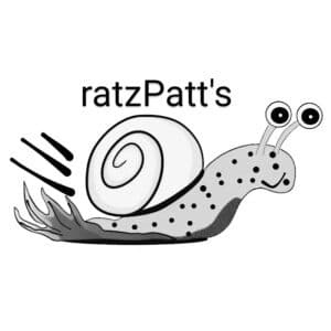 ratzPatt's Logo von Jacki und Michael Patt, den Campern aus der TV-Serie