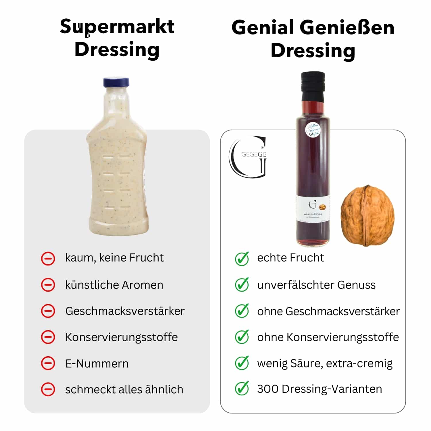 Vorteile Genial Genießen Walnuss Crema Essig